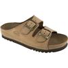 SCHOLL SHOES AIR BAG NUBUCK LINED UNISEX BIOPRINT CUOIO 37