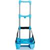 SEVEN CARRELLINO PORTAZAINO SEVEN BE BOX TROLLEY TOP 2 RUOTE AZZURRO 3C2031916519