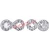 SANICO Srl BJT987 ORECCHINI INFINITY C STAINLESS STEEL