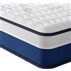 Vesgantti Materasso una Piazza e Mezza, 140x190 Alto 25 cm, Materasso a molle ibride con memory foam traspirante e molleggio rigido avvolto singolarmente
