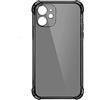 Vanqiang Custodia protettiva in silicone antiurto spessa compatibile con iPhone 14 13 12 11Pro Max X XR custodia protettiva posteriore compatibile con supporti auto (per iPhone14 Pro Max, nero)