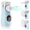 Lutranstra Aerosol Portatile Silenzioso Inalatori - Macchina Aerosol per Adulti e Bambini,3 Modalit Nebulizzatore Portatile con 2 Maschere e Boccaglio