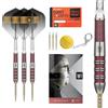 Target Darts Stephen Bunting 95K Set Dardi in Acciaio Swiss Point, 22G | Alette e Aste Kflex, The Bullet Player Edition Freccette al 95% di Tungsteno, Punte DX Dorate Ricambio Portachiavi