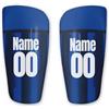 Red Snapper Photo New Personalized Shin Guard - Milan Personalized with Your Name and Shirt Number Black& White