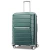 Samsonite Freeform Hardside Spinner 24, Verde salvia, Checked-Medium 24-Inch, Freeform Hardside espandibile con doppie ruote girevoli