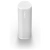 Sonos Roam 2 | Speaker portatile, leggero e impermeabile con Bluetooth, Wi-Fi, 10 ore di autonomia della batteria e controllo vocale, da usare sia in casa che all'aperto - Bianco