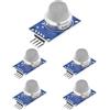 GERUI 5 Stück MQ-2 Gas Sensor Rauch Sensor Luftqualität Modul,Gas Sensor,Luftqualität Modul，mit Ebook