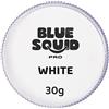Blue Squid Pro, Pittura per il viso classica, colore bianco (30 g), professionale, a base d'acqua, confezione singola, articoli di make-up per viso e corpo per adulti, bambini ed effetti speciali