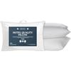 Hotel Essentials Hotel Essential, coppia di cuscini, collezione Luxury (consistenza morbida, media e rigida; 74 x 48 cm), misto-cotone/poliestere, White, Firm 74 cm x 48 cm