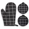 Generic Guanti da Forno e Presine da Cucina in Cotone Morbido per Arrostire, Cuocere, Grigliare e Cuocere al Forno - Set di 3 Pezzi