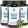 RedMoringa Zinco 15mg Integratore Prodotto in Italia | Compresse Vegane | 100% VNR di Zinco giornaliero | Utile per Acne, Sistema Immunitario, Capelli, Unghie e Ossa | L'unico con Moringa BIO RedMoringa® (900)