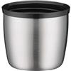 alfi 9203.000.021 - Tazza da Viaggio in Acciaio Inox, Argento, 5,8 x 6,6 x 6,4 cm