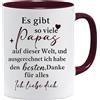 Jungle Mug Tazza con scritta Bester Papa Vertertag con scritta | Tazza da caffè come regalo per la festa del papà | compleanno, idea regalo per la festa del papà | miglior regalo di compleanno