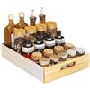Zstar Cassetto estraibile da cucina, cassetto telescopico (30 x 40,5 x 8 h) cm, organizer per cassetti da cucina, organizzazione pantry sotto il lavandino, nessuna vite/foratura