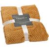 Amadeus 144201 - Plaid Damier Camel, 130 x 170 cm, colore: Multicolore