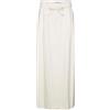 VERO MODA VMFLORENCE HW Long Linen Skirt Gonna, Betulla/Dettaglio: Melange, 46 Donna