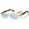Marc Jacobs Marc 496/s Occhiali, Gold/Grey, 55/17/140 Donna