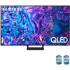 Samsung Q70D TV QLED 4K 65" QE65Q70DATXZT Smart TV Wi-Fi Black 2024, Quantum Processor 4K, 4K AI Upscaling, AirSlim Design, OTS Lite