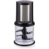 Progress EK5879P Tritatutto elettrico - Robot da cucina compatto, ciotola per tritare da 500 ml, tritaverdure multifunzione, doppia lama staccabile in acciaio inossidabile, funzionamento one-touch