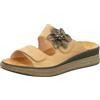 Think! Meggie - Pantofole da Donna Senza Cromo, sostenibili, intercambiabili, Almond Kombi 3000, 37 EU