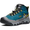 KEEN Targhee 4 Mid Waterproof, Stivali da Escursionismo, Legion Blue/Antique Moss, 33 EU