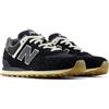 New Balance 574, Sneaker Uomo, Nero, 41.5 EU