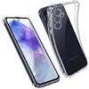 Captor Cover Samsung A16 4G / 5G Trasparente in TPU Morbido e Silicone Flessibile, Antiurto, Shockproof, Paraurti, Assorbimento Urti, Protezione Totale, Resistente e Sottile per Cover A16