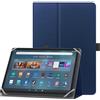 HoYiXi Custodia universale per 9-10.1 pollici Tablet Compatibile Fire HD 10 e Fire HD 10 Plus con Supporto e Cover per Cinturino da Polso per 9-10.1 Samsung Lenovo Huawei Android Tablet - Blue