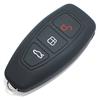 CYK www. CoverYourKey .de Caso Chiave in Silicone Cover per 3 Bottoni Auto Copertura di Protezione Keycase FD (Nero)