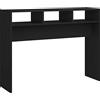 HETFTJN Tavolino Piccolo Tavolino Da Salotto Moderno Tavolo Consolle Ingresso Tavolo Alto - Tavolino Consolle Nero 105x30x80 cm in Legno Multistrato per Soggiorno Disimpegno Ufficio Ingresso