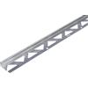 Alberts 476793 Profili per Piastrelle, Argento