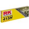 R&K Heavy Duty Moto Bike Drive Chain 415 H (Hsb) 122 Maglie Con Collegamento Split