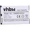 vhbw Batteria LI-ION per BLACKBERRY Bold 9000, 9030, 9220, 9630, Bold 9630 World Edition, 9700 etc. sostituisce ACC14392-001, BAT-14392-001, M-S1 1700mAh
