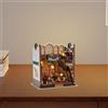 Kit per case delle bambole in miniatura in legno Kit fermalibri per