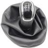 Rynplex Pomello cambio manuale Pomello cambio manuale, for Mercedes-Benz, Classe A W168 1997-2004 Maniglia cambio Pomello leva cambio cuffia cambio manuale(BLACK R12345 one set)