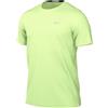Nike Maglia da Running A Manica Corta Dri-Fit UV Miler - Uomo, Barely Volt/Reflective Silv, DV9315-701, L