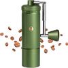 TIMEMORE Macinacaffè Manuale TIMEMORE Chestnut S3, Impostazione Numerica Esterna Regolabile, Corpo Intero in Metallo e Bavatura in Acciaio Inossidabile, per Espresso a French Press, Verde