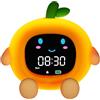 HOTUT Sveglia Luminosa per Bambini, Sveglia Digitale per Bambini, Ricaricabile USB Allarme, 8 Colori Dimmerabile Lampada Notturna Ricaricabile, 6 Suonerie&Colori 8 Musica