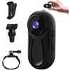 Baobylon Mini Action Cam, 1080P Mini Body Cam Fotocamera Videocamera Telecamere Nascoste Non WIFI Bodycam Polizia e Accessori per Moto Conferenze Viaggio Animali Esterno