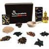 SAMSARA Kit Bakhoor completo - Profumo Arabo Donna | Profumi Arabi Uomo, Legno di OUD, Profumo per Capelli, Corpo e Indumenti | Made in DUBAI (KIT + OLIO)