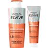 L'OREAL PARIS L'Oréal Paris Kit Anticaduta Elvive Growth Booster con Balsamo da 150ml + Shampoo da 200ml Formula con Aminexil-R Niacinamide Estratto di Radice di Zenzero per Capelli Fragili - Set da 2