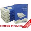 ULDAN CARTA A4 80 GRAMMI ULTRA BIANCA STAMPANTE FOTOCOPIE 5 RISME DA 500 FOGLI
