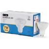 M Ledme - Confezione da 6 lampadine a LED SMD Plus Gu10 da 7W, luce dimmerabile, luce neutra (4000K), attacco Gu10, 580 lumen, IP20, apertura del fascio di 60°. Modello LM7617