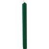 Cereria Di Giorgio - 12 Candele Cilindriche colore pieno - Diametro 1,9 cm Altezza 20 cm - Colore Verde scuro - Durata 5 ore