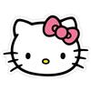 Herding, Cuscino Decorativo Hello Kitty, 26 x 36 cm, 100% Poliestere, Cuscino Sagomato