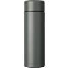 Kyocera Borraccia termica SLIM Kyocera con rivestimento interno in ceramica, calda per 12 ore, fredda per 24 ore, senza BPA, facile da pulire, a prova di perdite, 300 ml, dark-grey, MB-10S-GY SLIM
