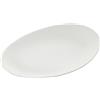 DRW Centrotavola Ovale in Ceramica Tono Crema, Medidas: 36x20x6cm
