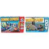 GOLIATH Crazy Race - Set di 2 Giochi: Domino Express Crazy Race + Track Creator - Gioco di Costruzioni - Corse di Domino - Diventa il Re della Cascata - Per Giocare da Solo, con la Famiglia o gli Amici - 1+