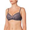 Rosa Faia Fleur Reggiseno con Ferretto, Grigio (Anthracite 408), 95F Donna