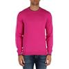 SUN68 Maglia Uomo K44125 Rosa Round Double Rib K44125 L